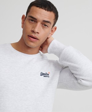 Superdry Orange Label Crew Neck Férfi Ugró Fehér | YESXA7582